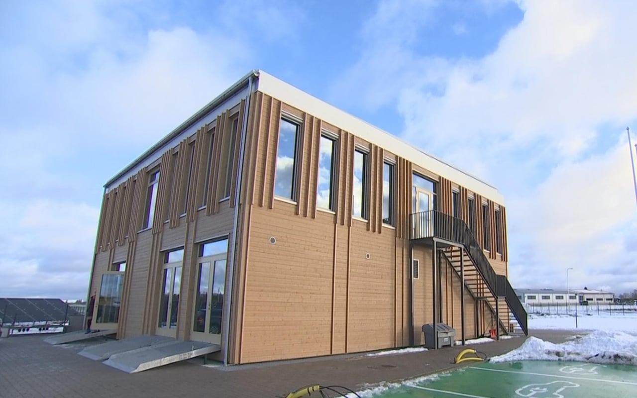 EKA's 'Pattern Building' concept could be used for schools and apartments