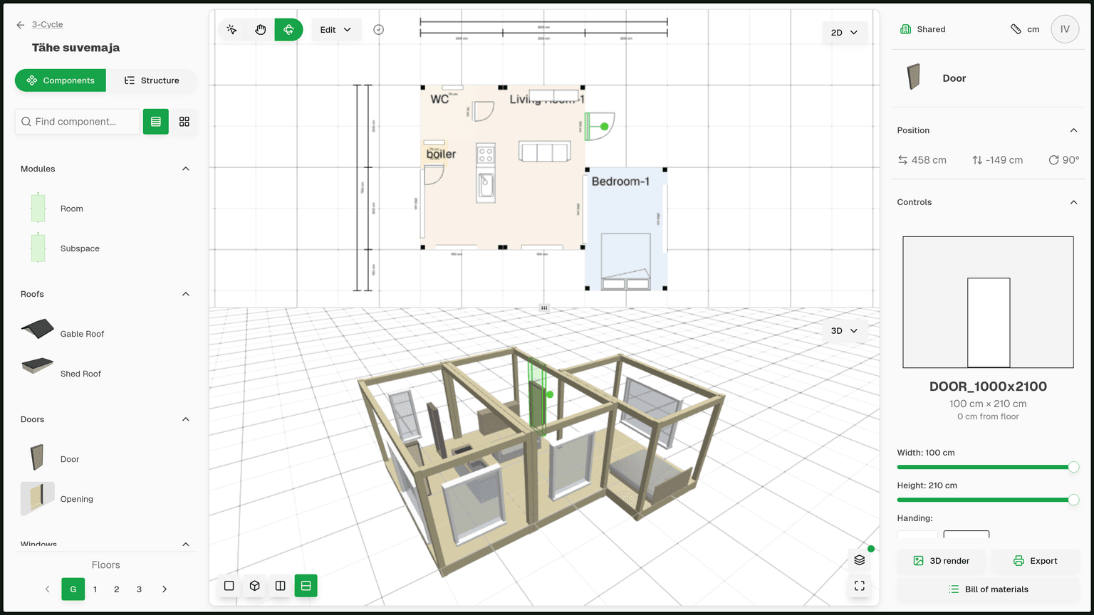 Modular Designer Interface